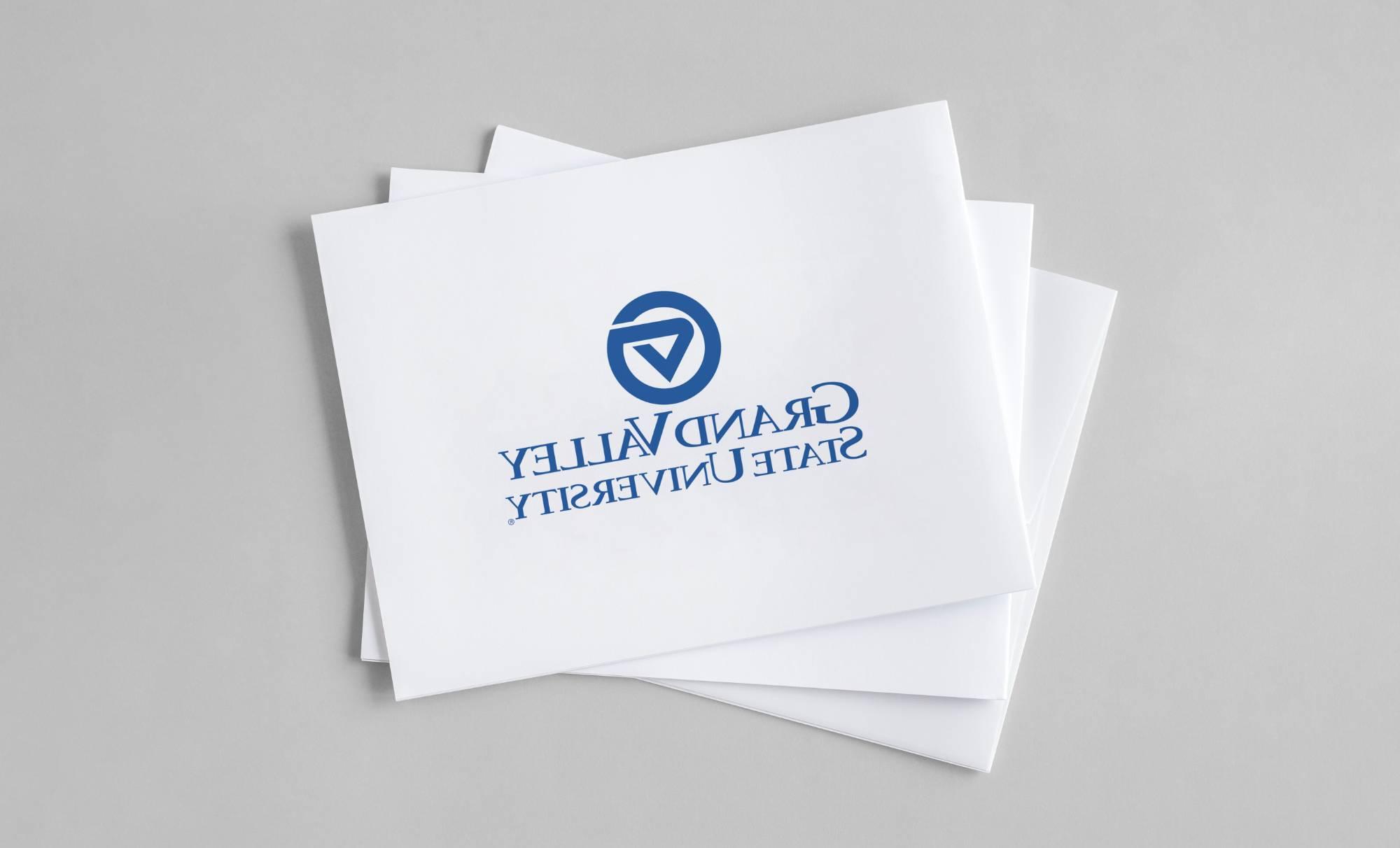 GVSU logo 不ecards and blank envelopes